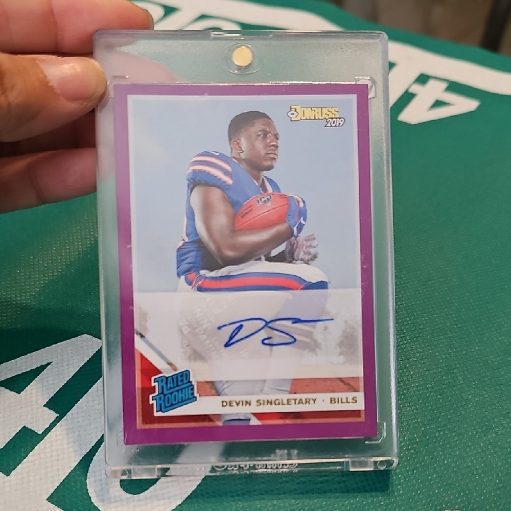 Donruss 2019 Devin Singletary Rookie Card